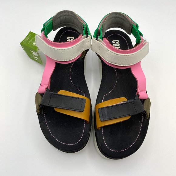 NWT Camper Oruga Up Colorful Platform Sandals - Strappy Womens Shoes Size EU 39 - Picture 3 of 14